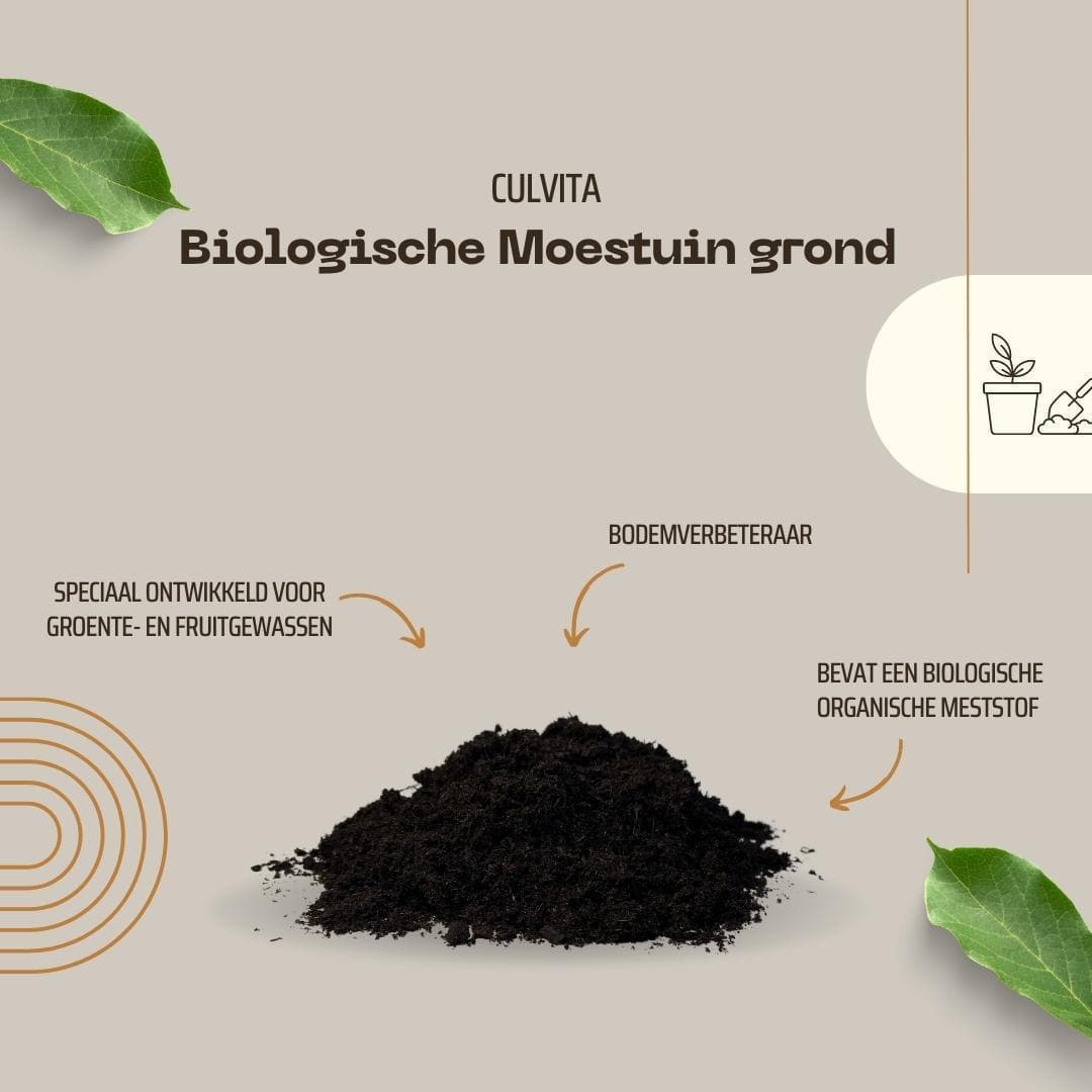 Culvita Bio-Gemüseerde 40L – Nachhaltige Erde für den Biogarten und Urban Gardening - grüne-wurzel