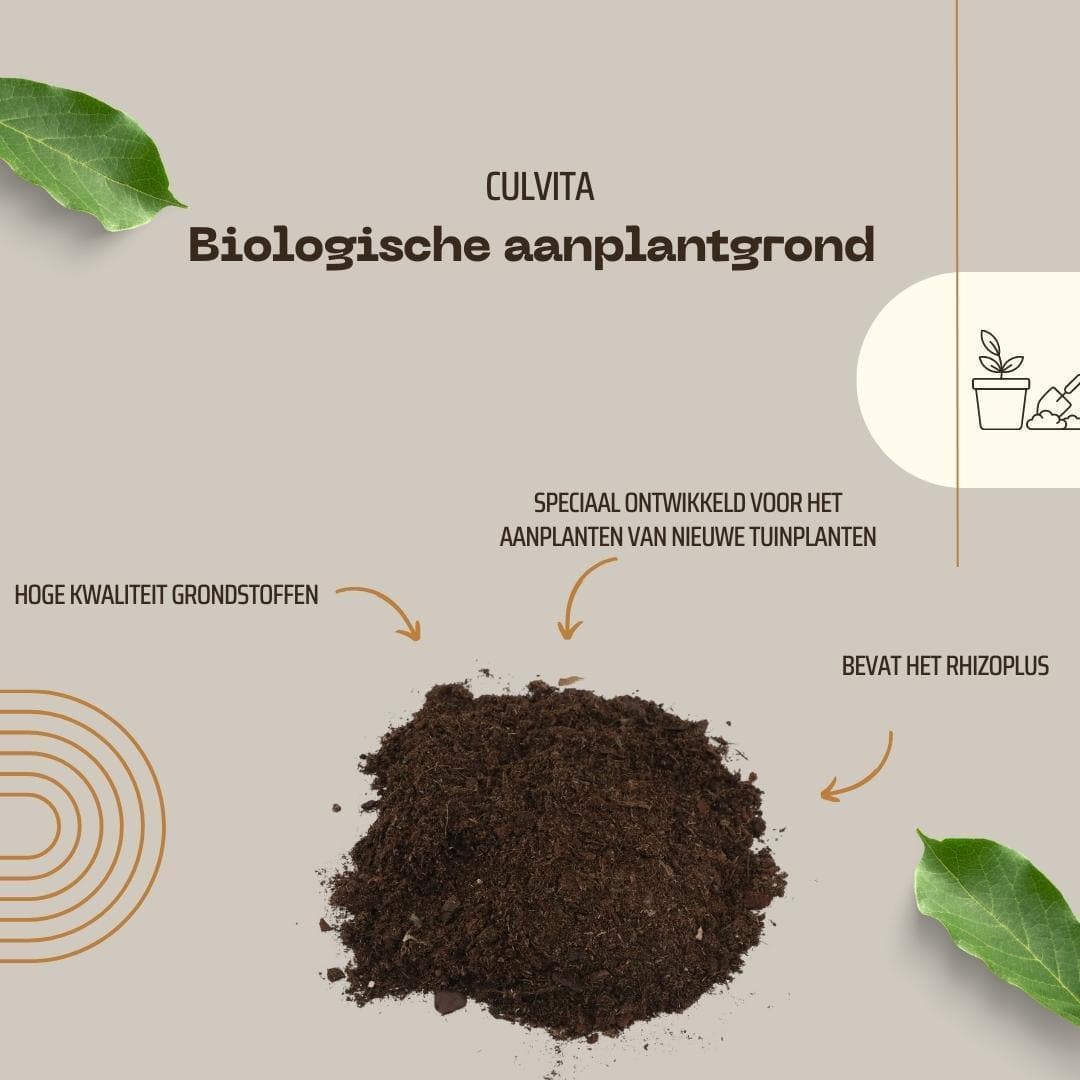 Culvita Bio-Pflanzerde 40L – Premium Erde für Gartenpflanzen und Baumanpflanzungen - grüne-wurzel