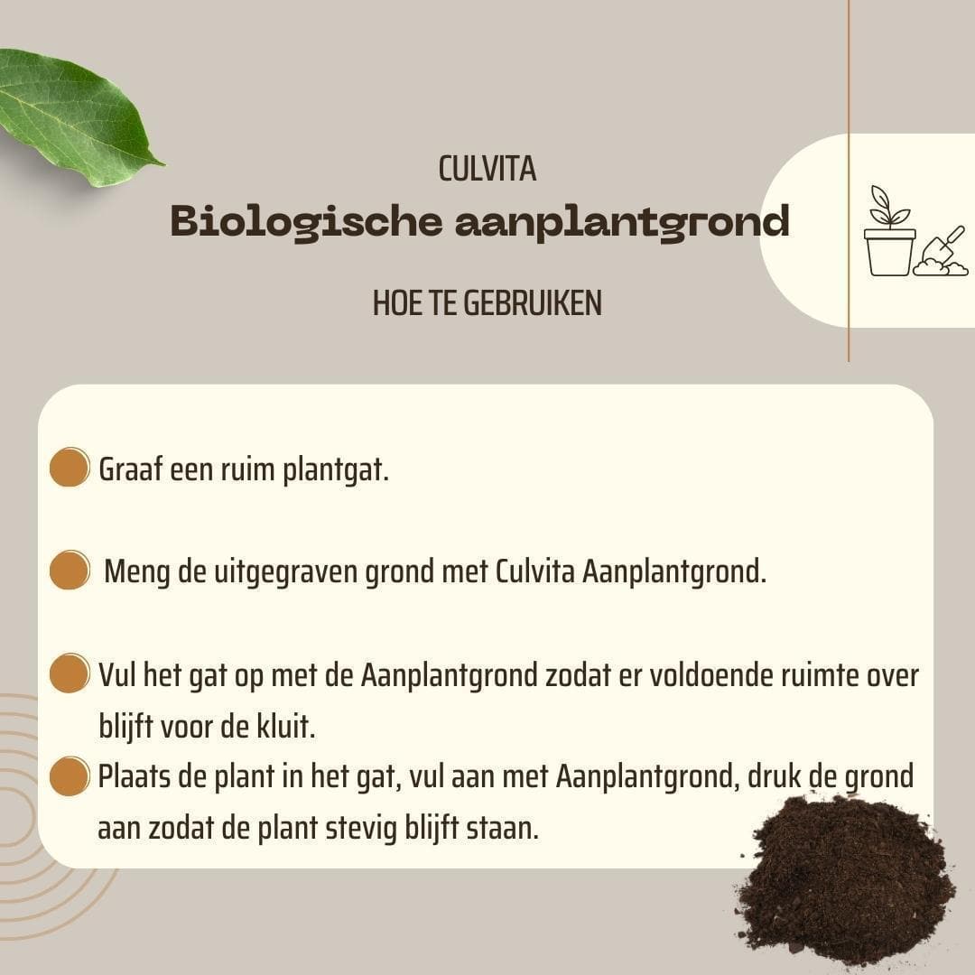 Culvita Bio-Pflanzerde 40L – Premium Erde für Gartenpflanzen und Baumanpflanzungen - grüne-wurzel