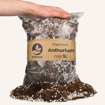 Premium Anthurium Blumenerde Mix 5L – Optimale Pflege für Ihre Flora - grüne-wurzel