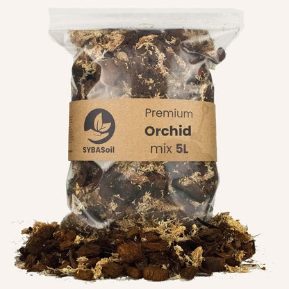 Premium Orchideen Substratmix 5L für Epiphytische Pflanzen - grüne-wurzel