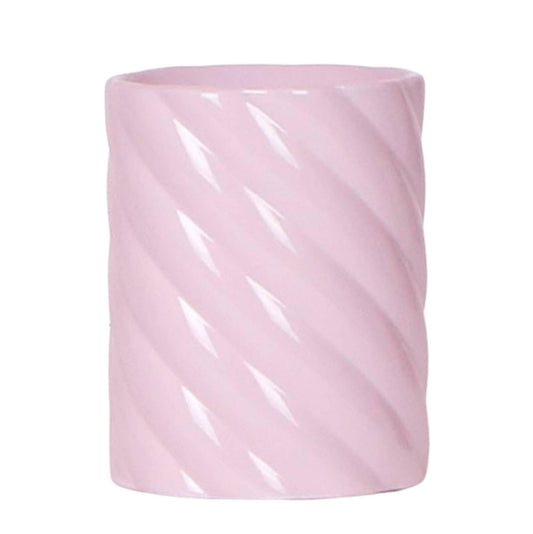 Kolibri Home Candy Dekotopf Keramik Hoch Ø9cm Pink Indoor Dekoration - grüne-wurzel