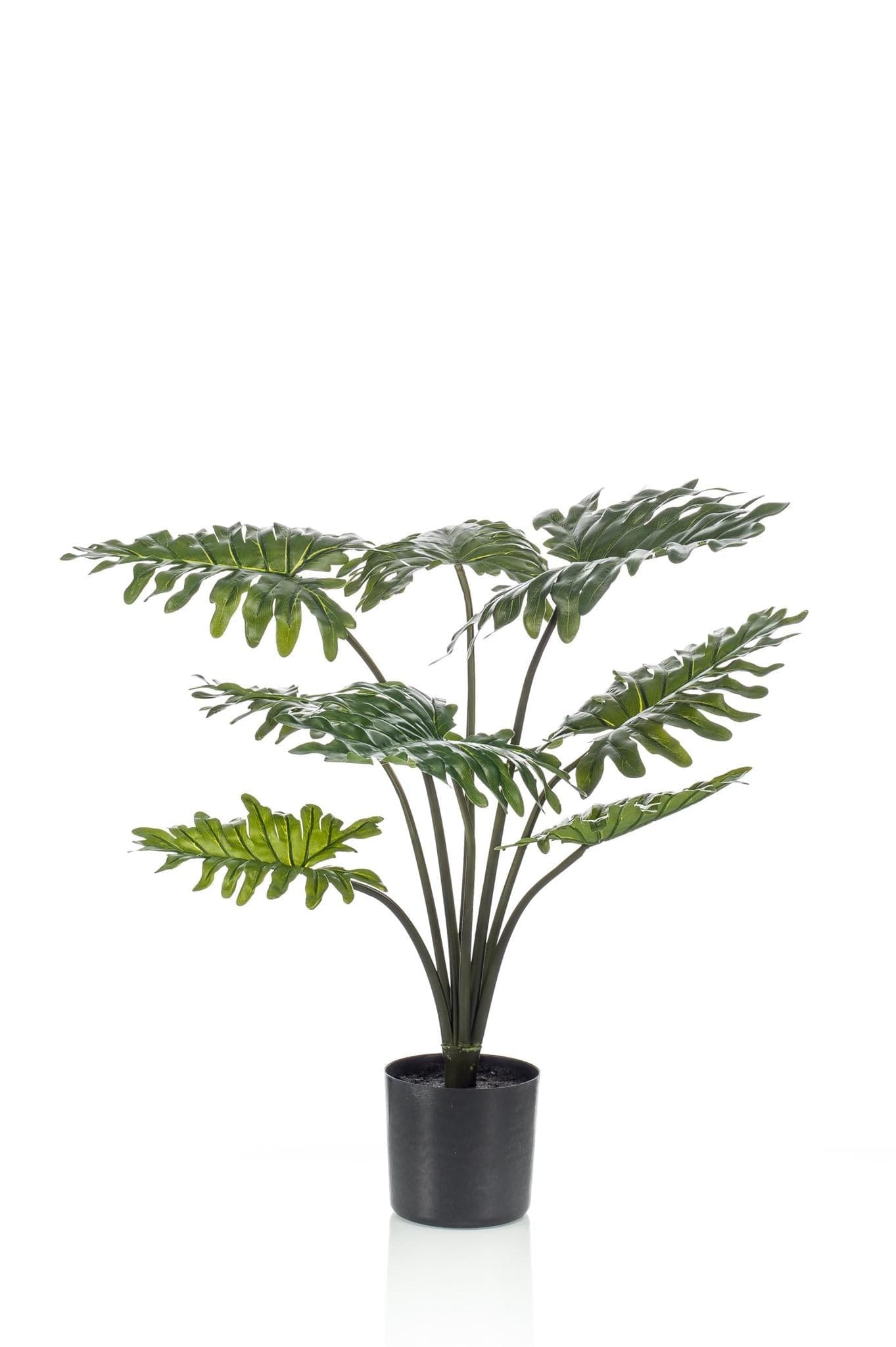 Kunstpflanze Philodendron - 75 cm - Zimmerpflanze - Künstliche Pflanzen wie echt - grüne-wurzel