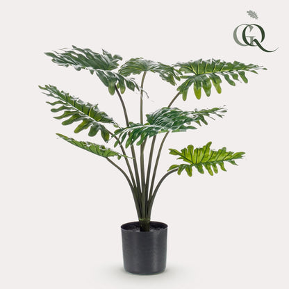 Kunstpflanze Philodendron - 75 cm - Zimmerpflanze - Künstliche Pflanzen wie echt - grüne-wurzel