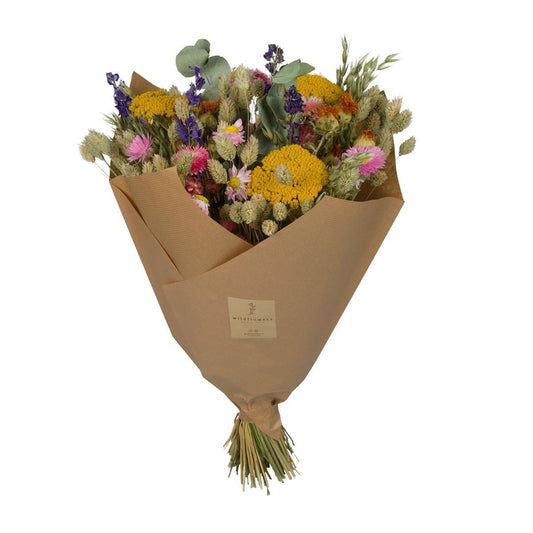 Bunter Trockenblumenstrauß - Classic Bouquet - Multi - Höhe: 60 cm - Getrocknete Blumen - Trockenblumenstrauß - Trockenblumen - grüne-wurzel