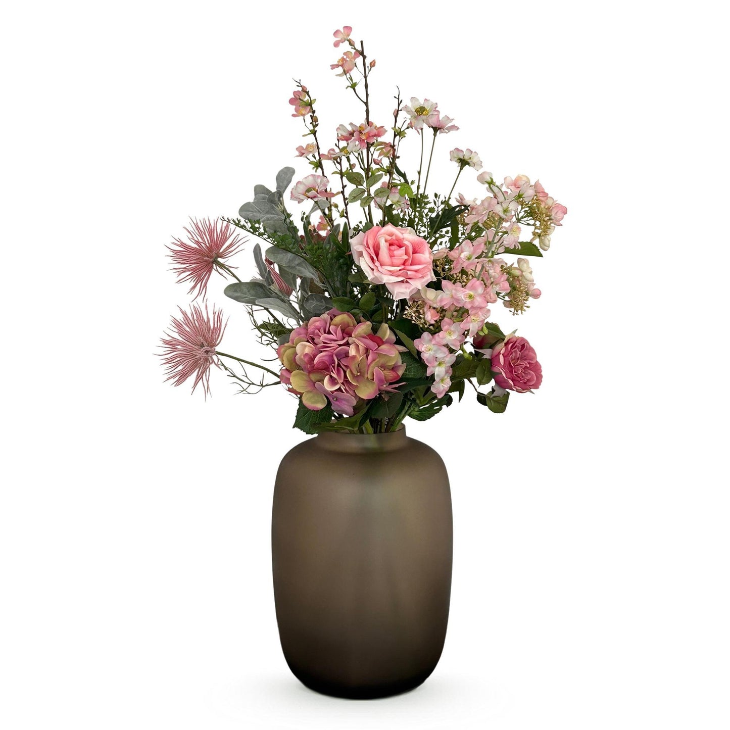 Kunstblumen Bouquet L Pretty Pink - 89 cm - Künstliche Blumen wie echt - große Kunstpflanzen