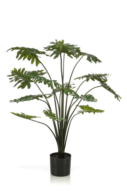 Kunstpflanze Philodendron - 105 cm - Zimmerpflanze - Künstliche Pflanzen wie echt - grüne-wurzel