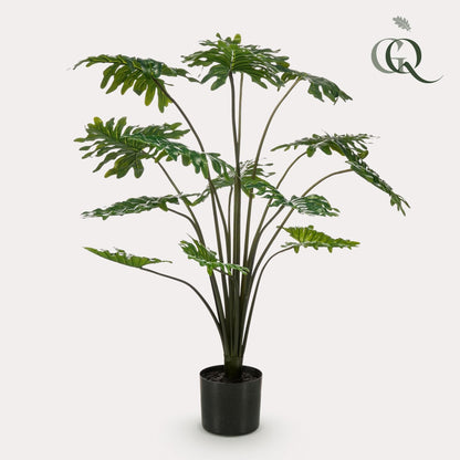 Kunstpflanze Philodendron - 105 cm - Zimmerpflanze - Künstliche Pflanzen wie echt - grüne-wurzel